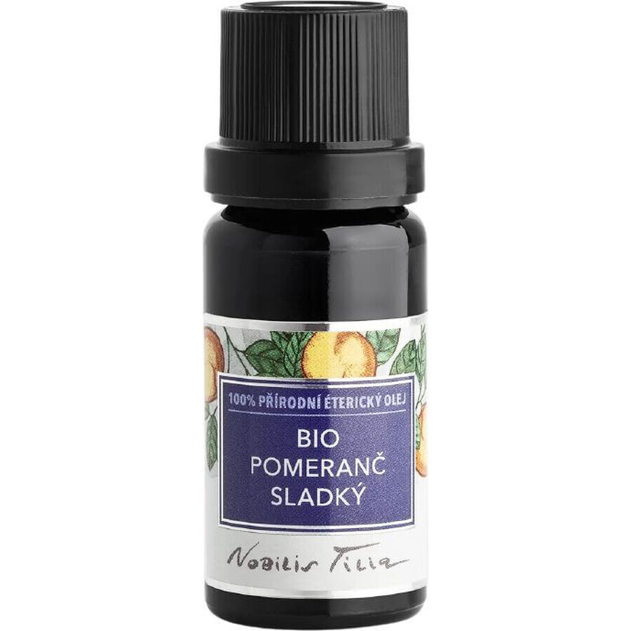 Aceite esencial de naranja dulce Nobilis Tilia BIO 100% natural 10 ml