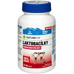 NatureVia NatureVia LACTOBACYLES KIDS Kirschen 66 Tabletten