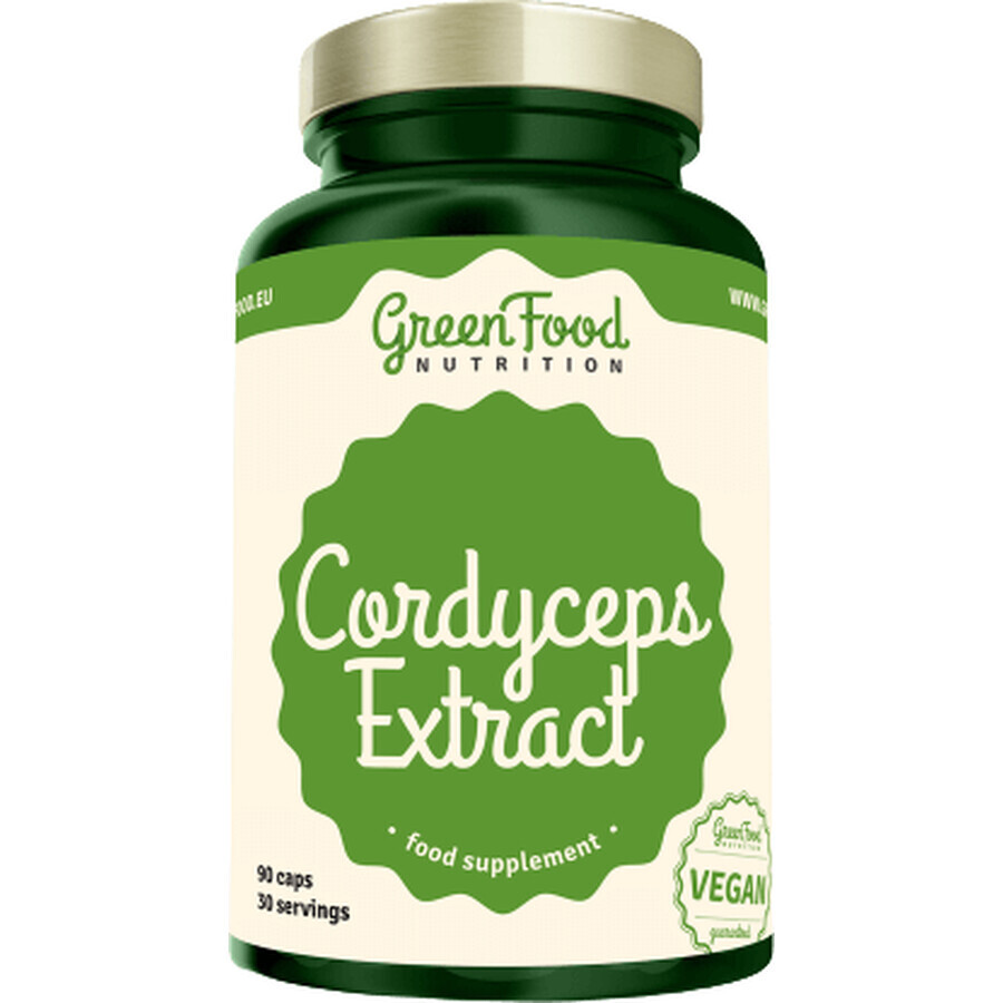 GreenFood Nutrition Estratto di cordyceps 90 capsule