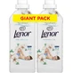 Lenor Acondicionador de tejidos Cotton fresh 2 x 1200 ml