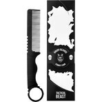 Barbe arrabbiate Pettine da battaglia per barba e barba 1 pz. Barbe arrabbiate Pettine da battaglia per barba e barba 1 pz.
