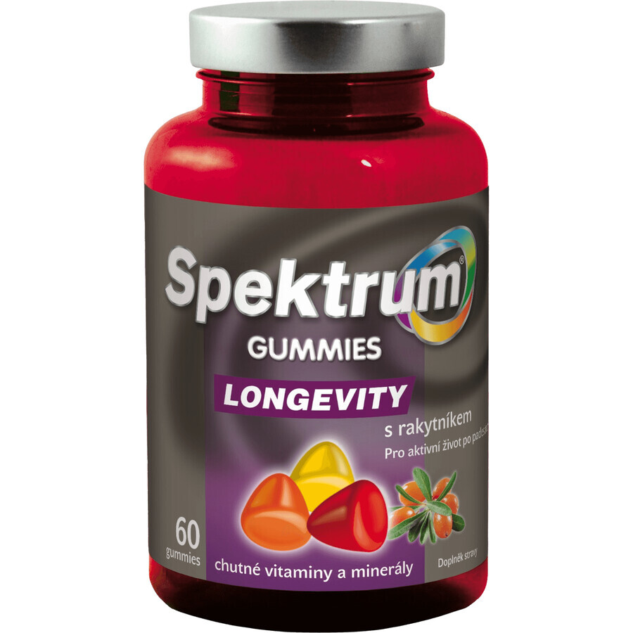Spectrum gummies longevity 60 tablets