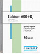 Generica Calcium 600+D3 30 tablets