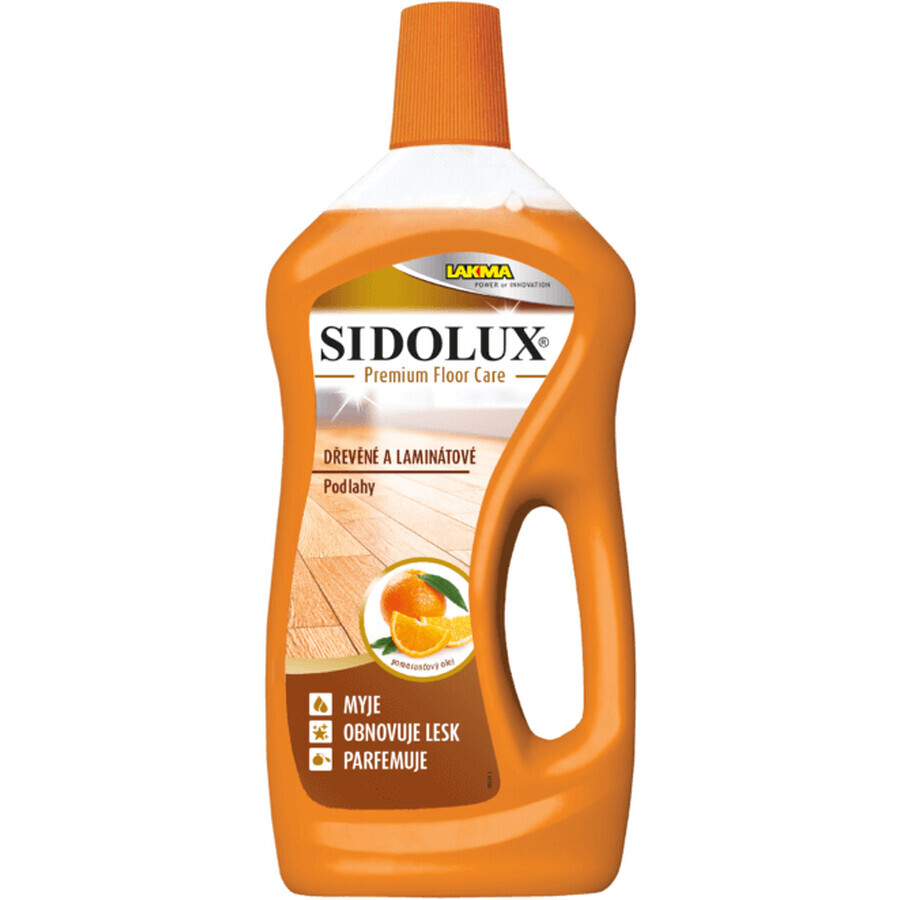 Sidolux Premium Holz- und Laminatbodenpflege Orangenöl 1 Liter
