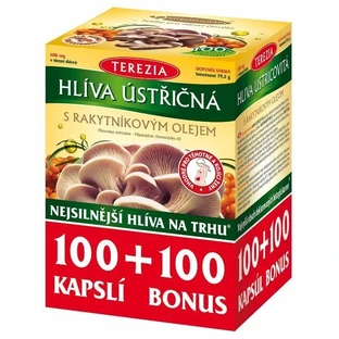 Terezia Seta de ostra con aceite de espino amarillo 200 cápsulas