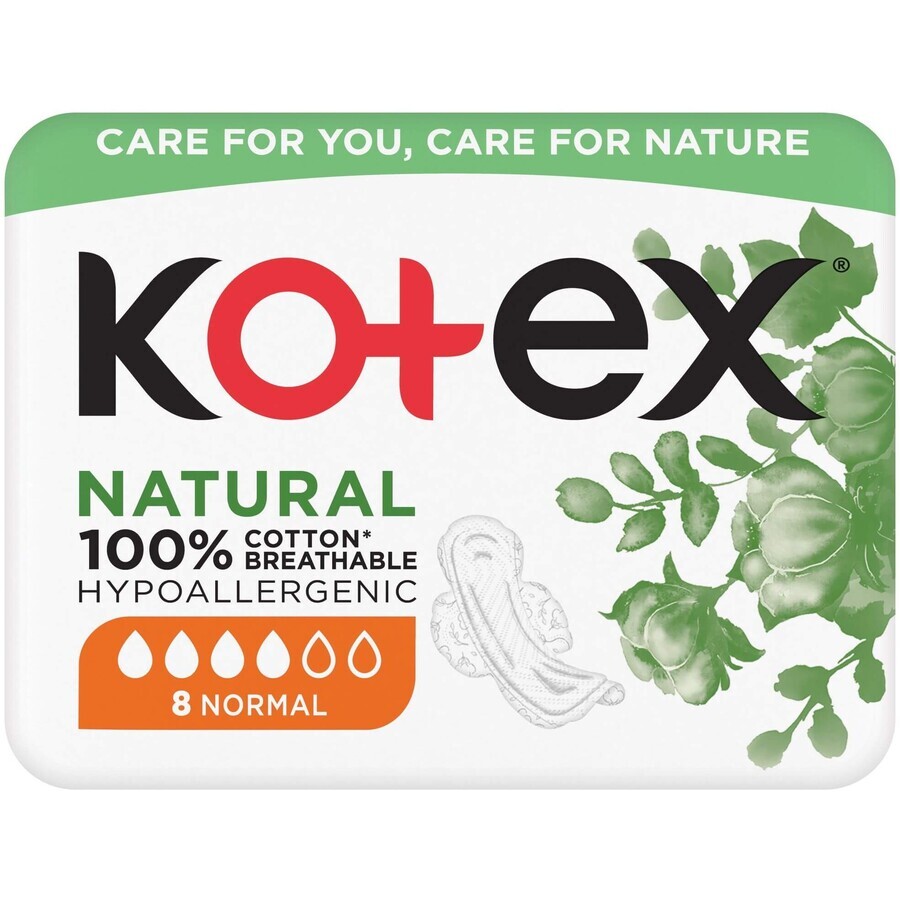 Buy Kotex NATURAL NATURAL Normal 8 pcs Kotex NATURAL NATURAL Normal 8 pcs