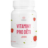 Aporosa Vitamine pentru copii căpșuni 90 comprimate
