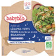 Menu Babybio Good Night L&#233;gumes verts, panais et boulgour &#224; la coriandre 230 g