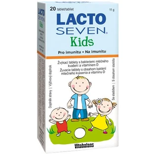 Vitabalans Oy LACTOSEVEN KIDS comprimidos masticables 20 unid.