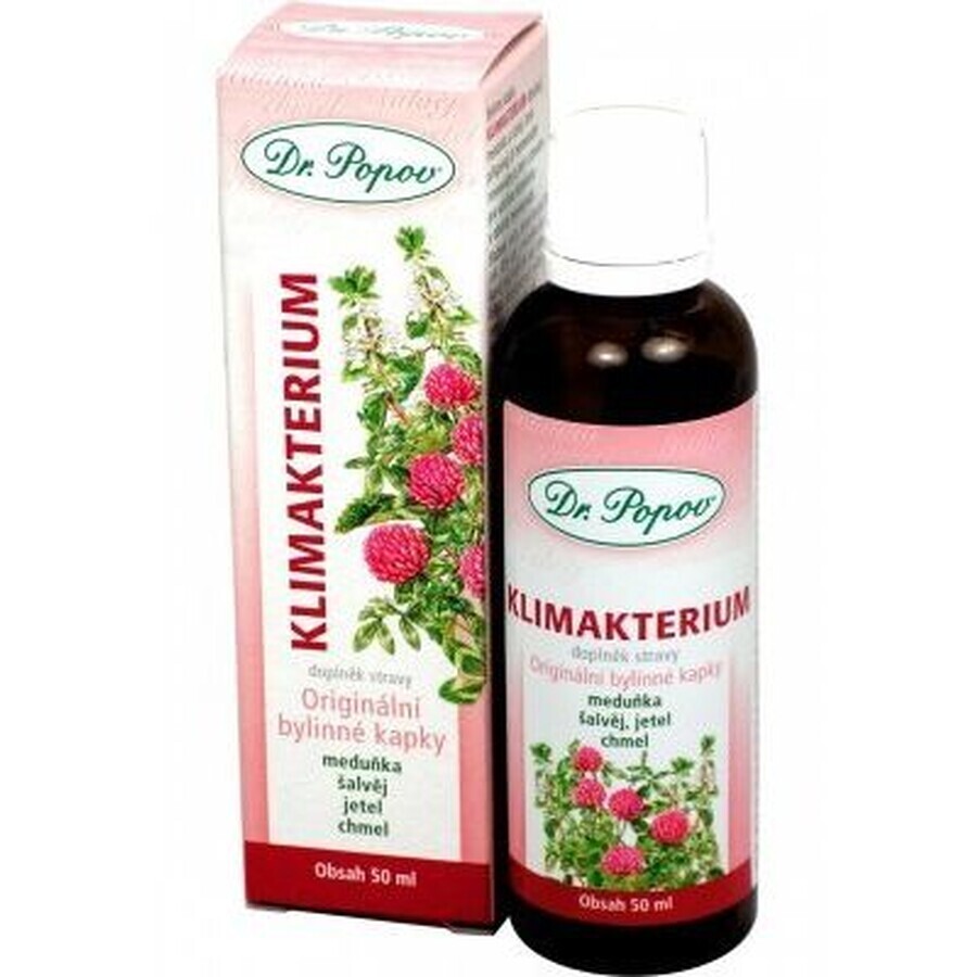 Dr. Popov Climacterium herbal drops 50 ml