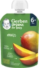Gerber Organic mango pouch 100% ORGANIC 6m+ 16 x 90 g