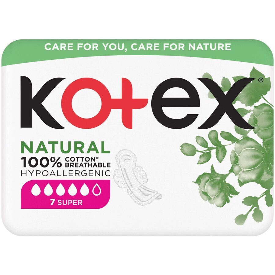 Buy Kotex Natural Super 7 pcs Kotex Natural Super 7 pcs