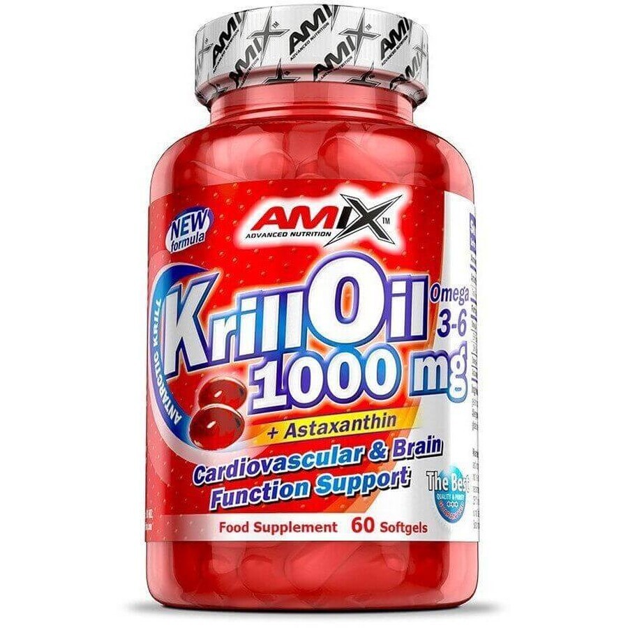 Amix Krill Oil 1000, 60 globules
