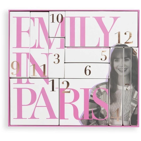 Revolución de Emily en París Calendario de 12 días en París