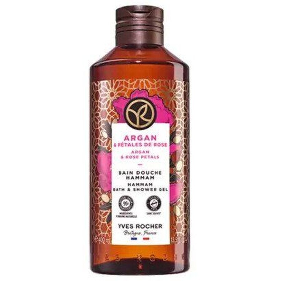Yves Rocher Argan and organic Moroccan Rose Shower Gel 400 ml