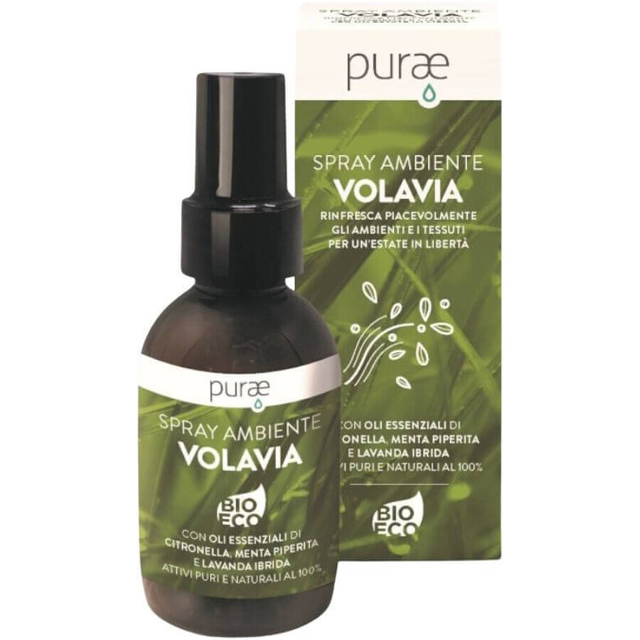 Purae Volavia mosquito spray for indoor and textiles, organic 100 ml