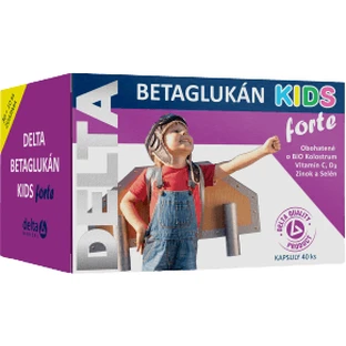 Delta BETAGLUKAN KIDS forte 40 capsules