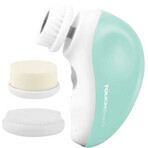 TouchBeauty 1387A Brosse nettoyante pour le visage 3en1, verte