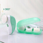 TouchBeauty 1387A 3in1 gezichtsreinigingsborstel, groen TouchBeauty 1387A 3in1 gezichtsreinigingsborstel, groen