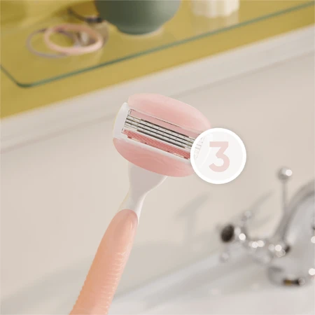 Afeitadora Gillette Venus ComfortGlide Spa Breeze + 4 cabezales de afeitado