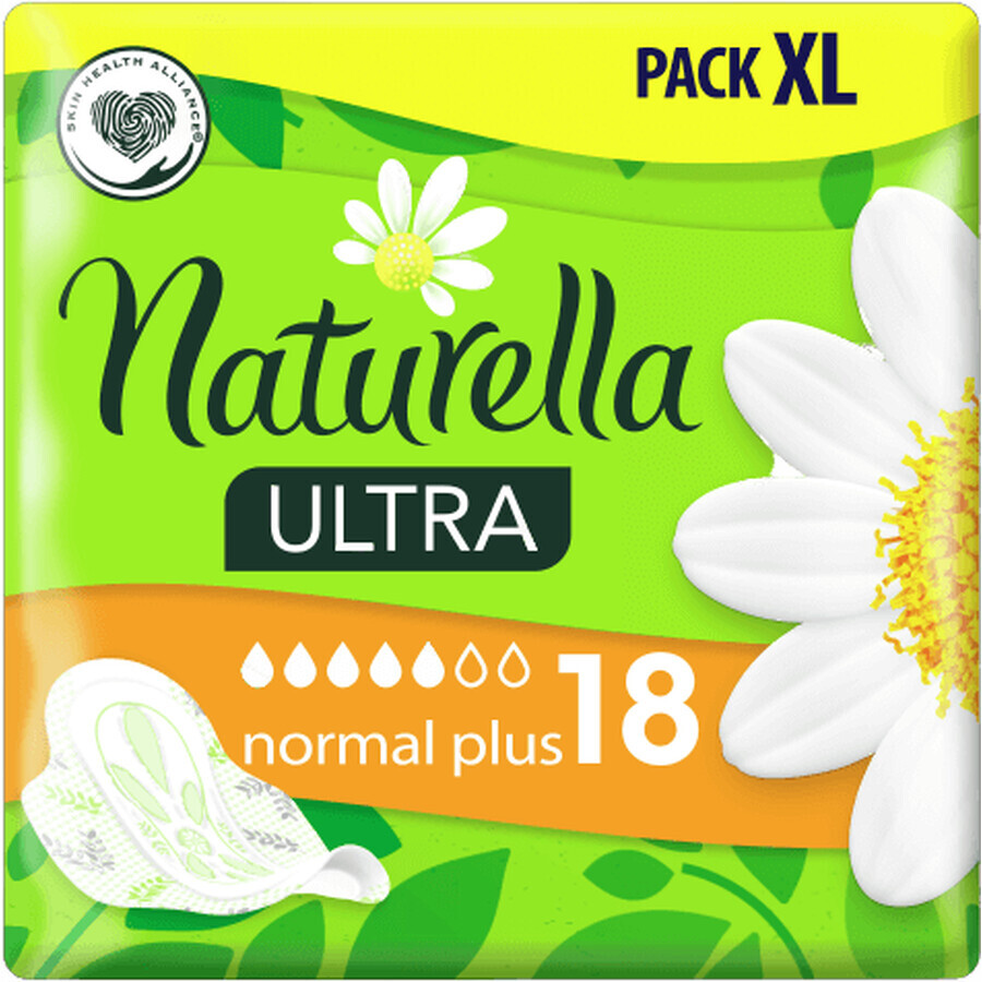 Cumpără Ultra Normal Plus Tampoane sanitare cu aripi 18 buc 1 x 18 buc Ultra Normal Plus Tampoane sanitare cu aripi 18 buc 1 x 18 buc