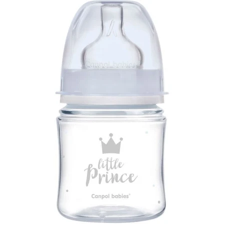 Canpol babies EasyStart ROYAL BABY ROYAL BABY Anti-Kolik-Flasche für Babys blau 120 ml