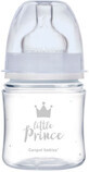 Canpol babies Sticlă anticolică pentru sugari EasyStart ROYAL BABY albastru 120 ml