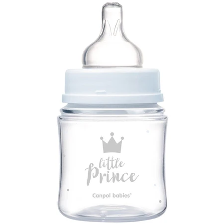Canpol babies EasyStart ROYAL BABY ROYAL BABY Anti-Kolik-Flasche für Babys blau 120 ml