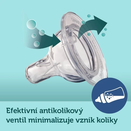 Canpol babies EasyStart ROYAL BABY ROYAL BABY Anti-Kolik-Flasche für Babys blau 120 ml