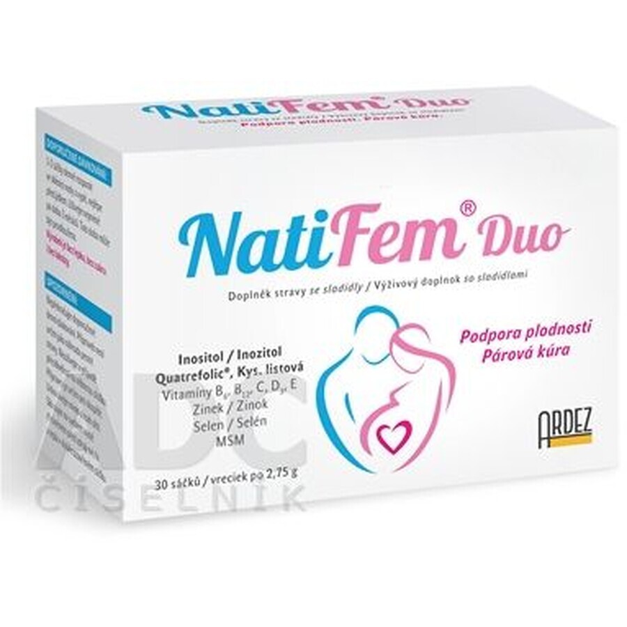 Ardez Pharma NatiFem Duo în pliculețe 30 buc