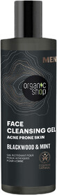 Organic Shop Cleansing Gel Blackwood and Mint 200 ml