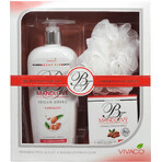 Vivaco Body Tip Geschenkbox mit kosmetischen Produkten mit Mandelöl 3 Stück Vivaco Body Tip Geschenkbox mit kosmetischen Produkten mit Mandelöl 3 Stück
