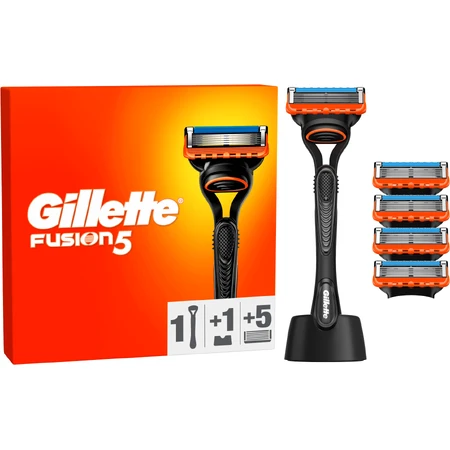 Gillette Fusion5 + capuchón 5 piezas