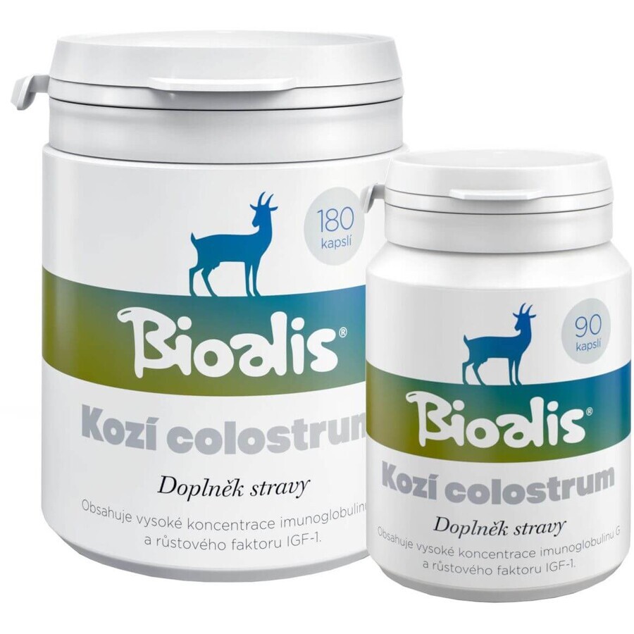 Bioalis Colostrum de chèvre 180 + 90 tob 270 pcs