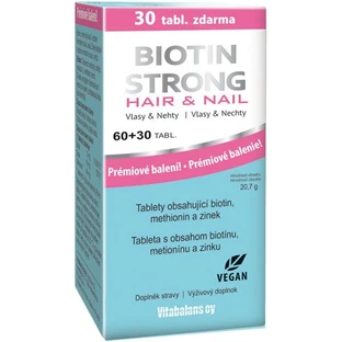 Biotin Strong Hair&Nail 60+30 tablets 90 tablets