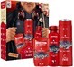 Old Spice City Explorer - gift set with solid deodorant and spray, Night Panther shower gel
