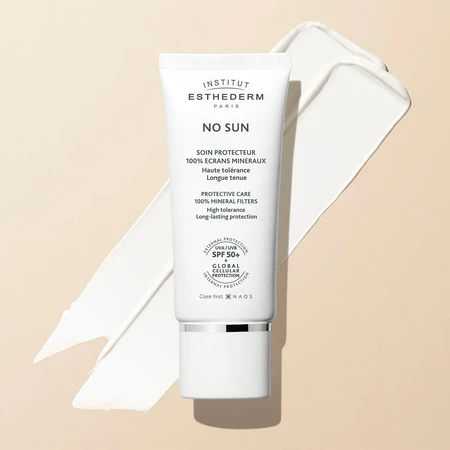 Institut Esthederm NO SUN Beschermende Crème (voor gezicht) met 100% minerale filters SPF 50+ 50 ml