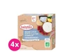 Babybio goat's milk snack with apples and raspberries 4 x 85 g