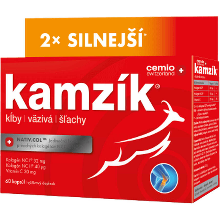 Cemio Kamzík 2x più forte 60 capsule