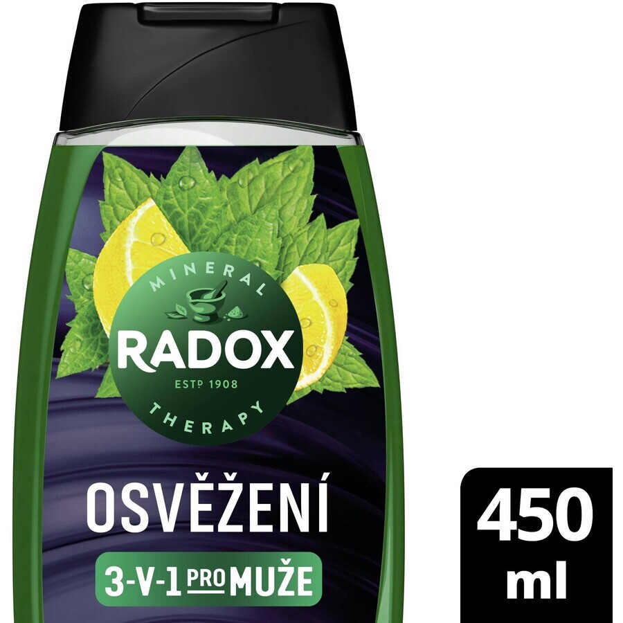 Radox Refreshment gel douche pour hommes 450 ml