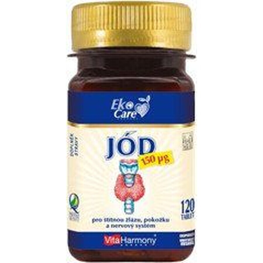 VitaHarmony Iodine 150 µg, 120 tablets