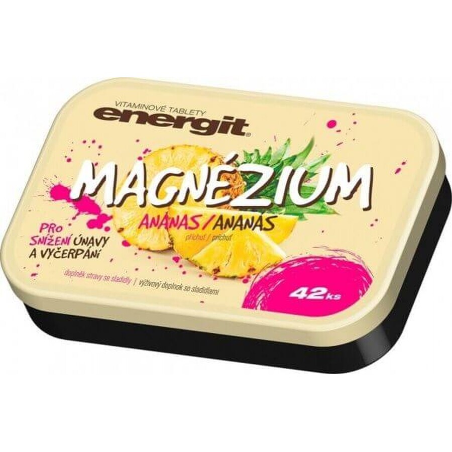 Energit Magnesium Ananas 42 tabletten