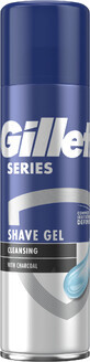 Gel de rasage nettoyant au charbon de bois de Gillette 200 ml