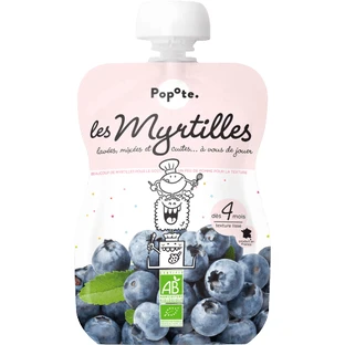 Popote Organic blueberry capsule 120 g