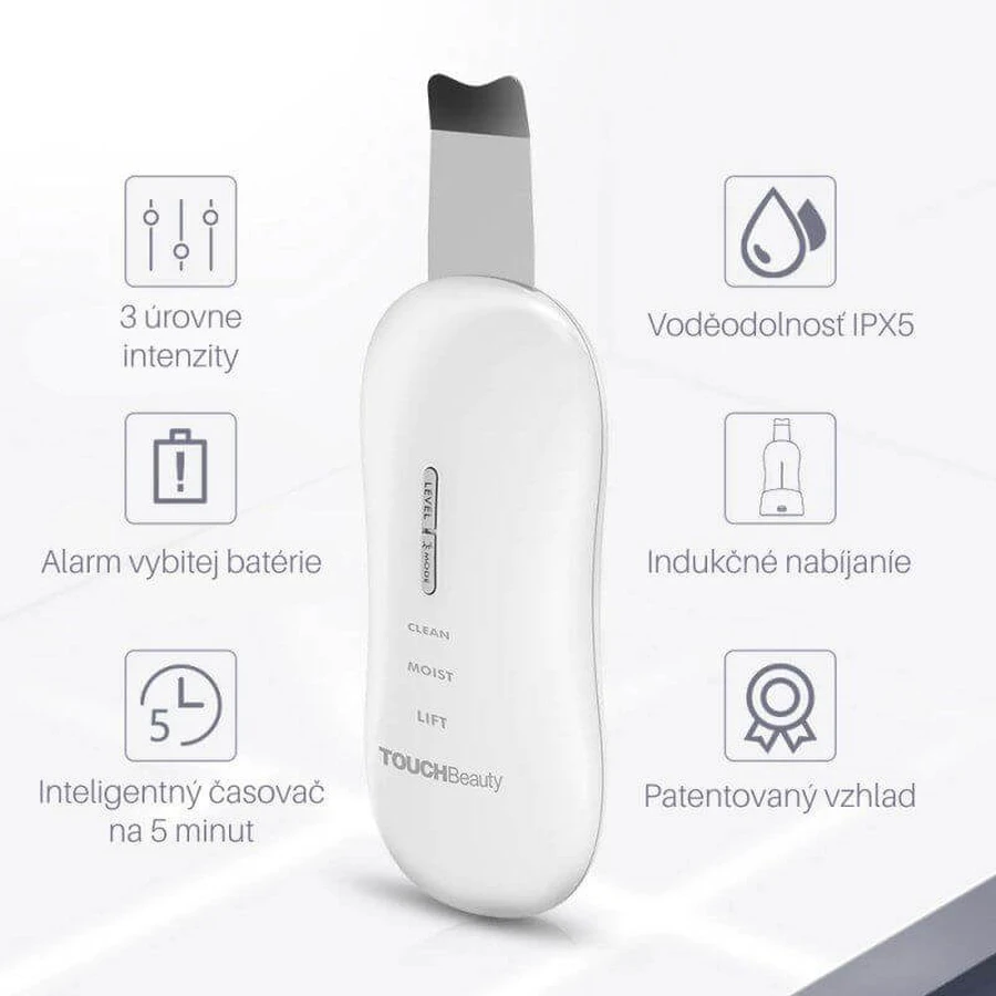 TouchBeauty 1887 Espátula facial ultrasónica