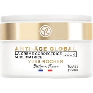 Yves Rocher Tratamiento Antiarrugas Revitalizante Diario Antiedad Global 50 ml