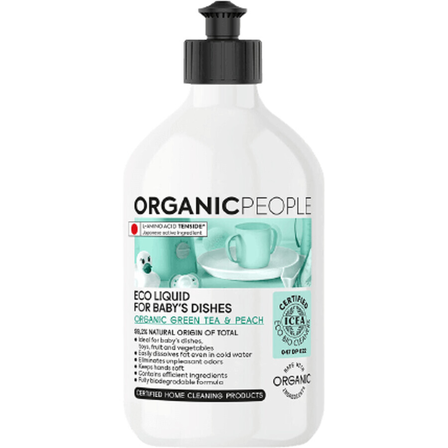 Organic People Organic Baby Detergent Green Tea and Peach 500 ml