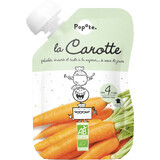 Popote Capsulă organică de morcov 120 g
