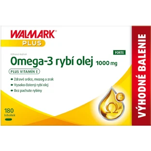 Walmark Omega 3 aceite de pescado FORTE 180 cápsulas
