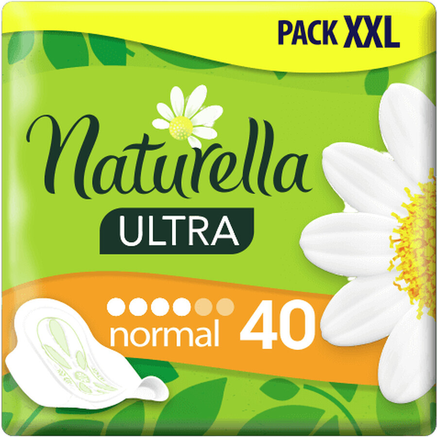 Naturella Ultra Normal Serviettes hygiéniques avec ailettes 40 pièces